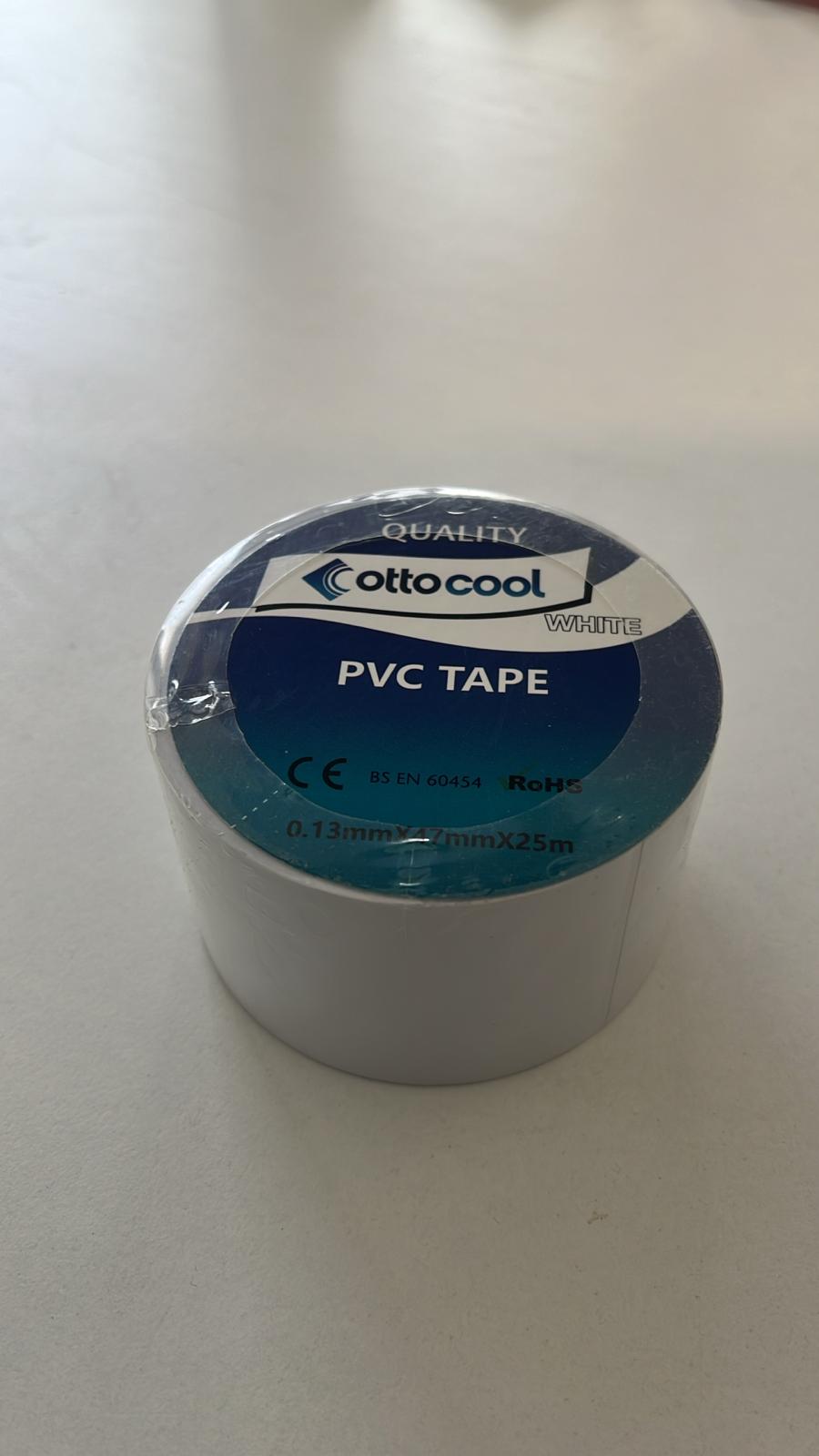 Ottocool Pvc Geniş Bant 50 Beyaz *25